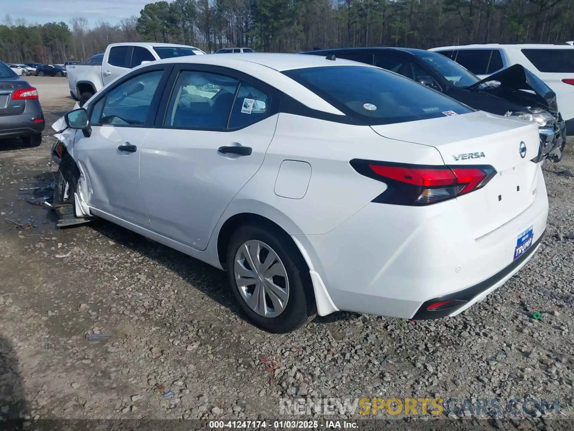 3 Photograph of a damaged car 3N1CN8DV5NL867457 NISSAN VERSA 2022