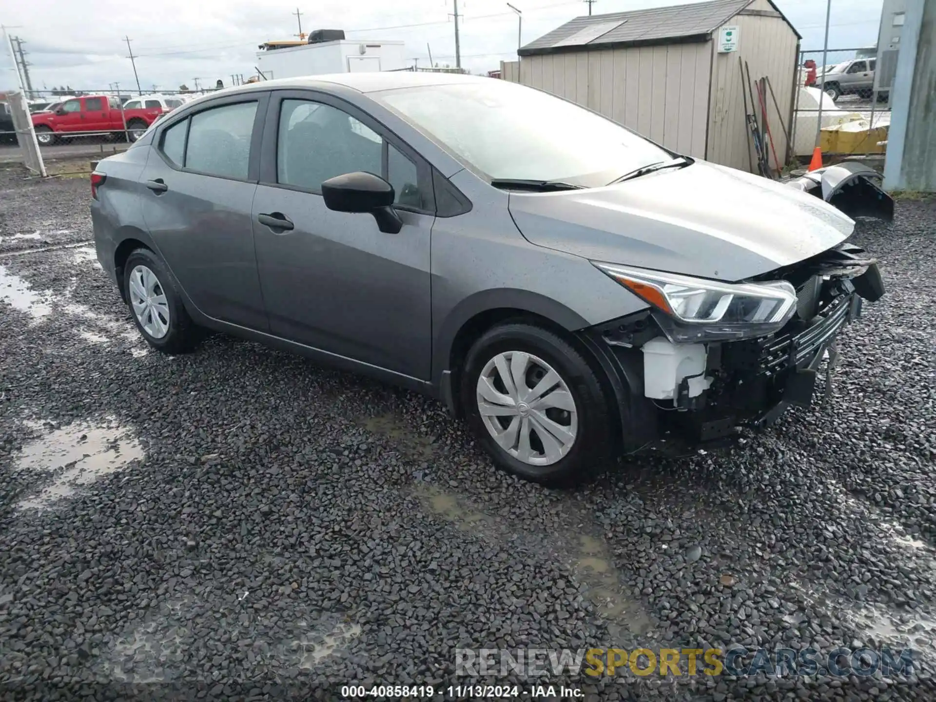 1 Photograph of a damaged car 3N1CN8DV6NL867189 NISSAN VERSA 2022