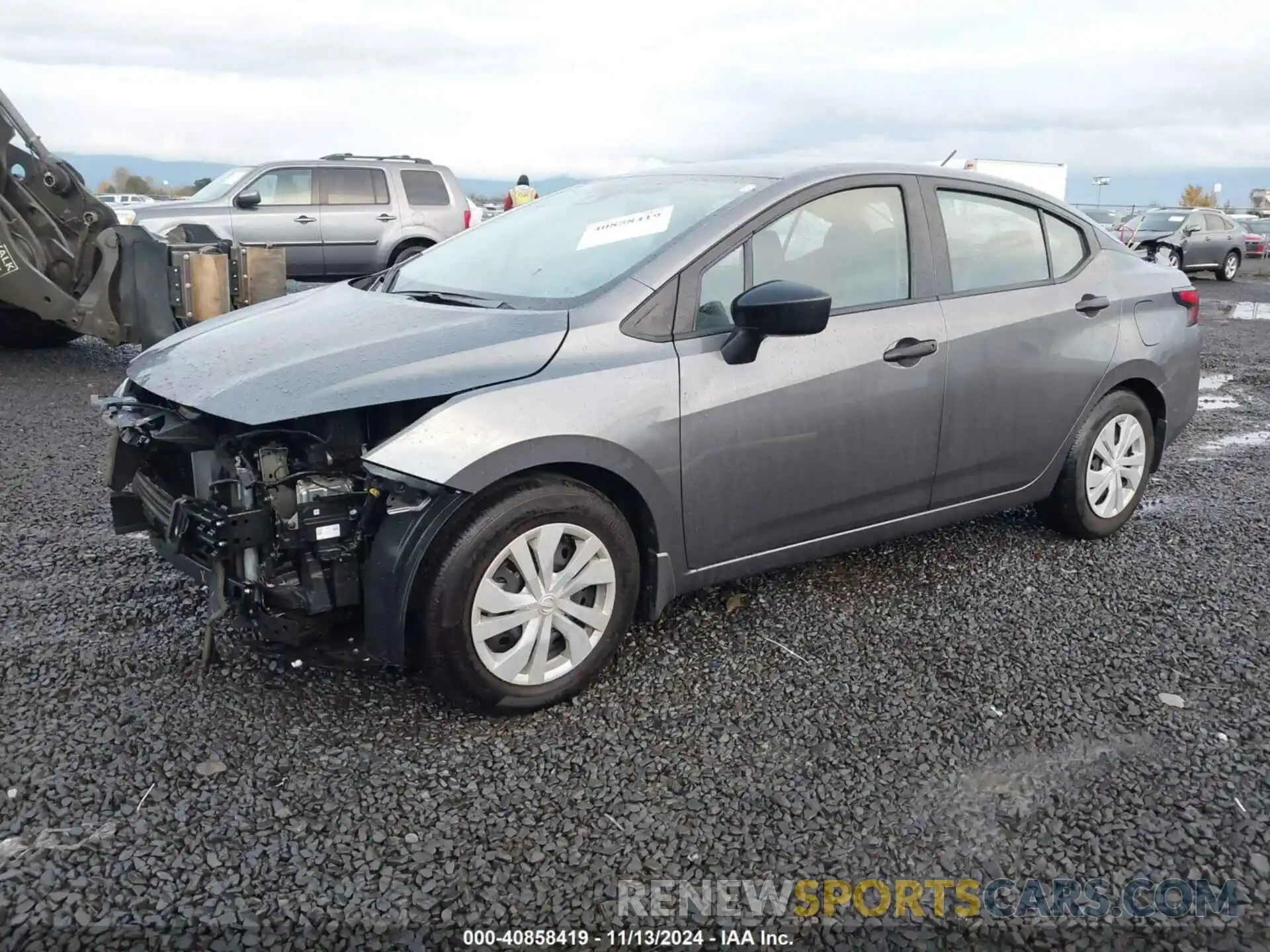 2 Photograph of a damaged car 3N1CN8DV6NL867189 NISSAN VERSA 2022