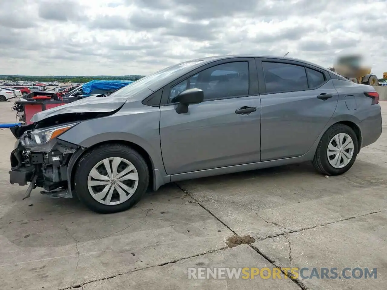 1 Photograph of a damaged car 3N1CN8DV7NL820348 NISSAN VERSA 2022