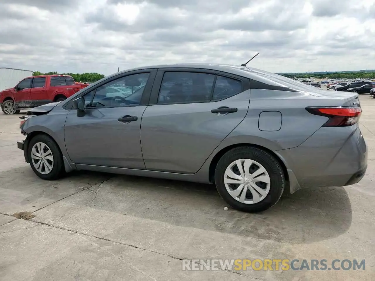 2 Photograph of a damaged car 3N1CN8DV7NL820348 NISSAN VERSA 2022