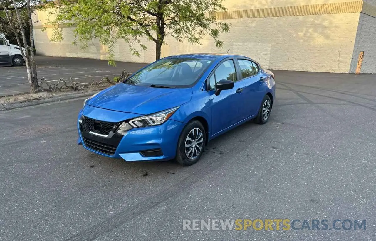2 Photograph of a damaged car 3N1CN8DV7NL832578 NISSAN VERSA 2022