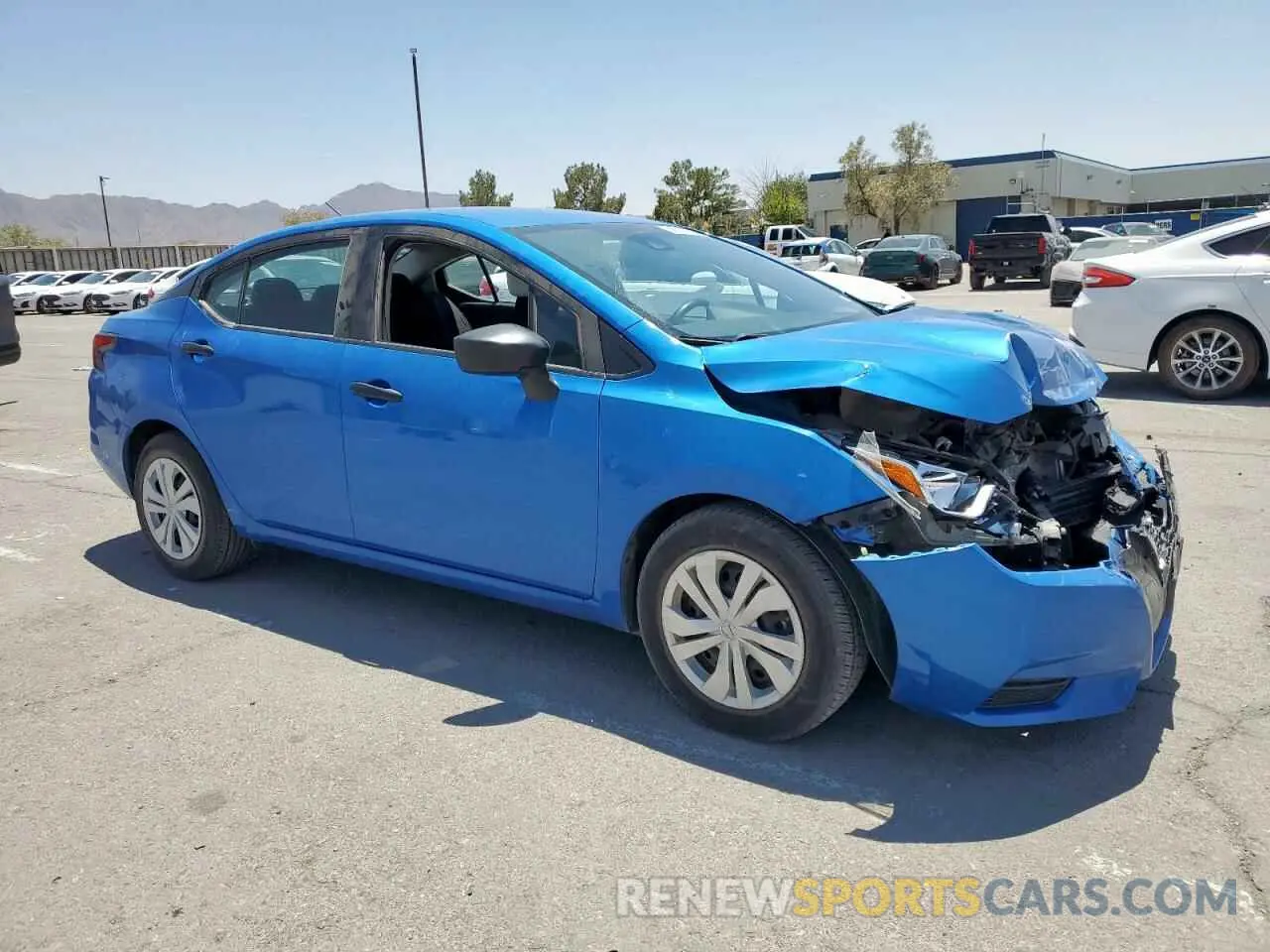4 Photograph of a damaged car 3N1CN8DV7NL833049 NISSAN VERSA 2022