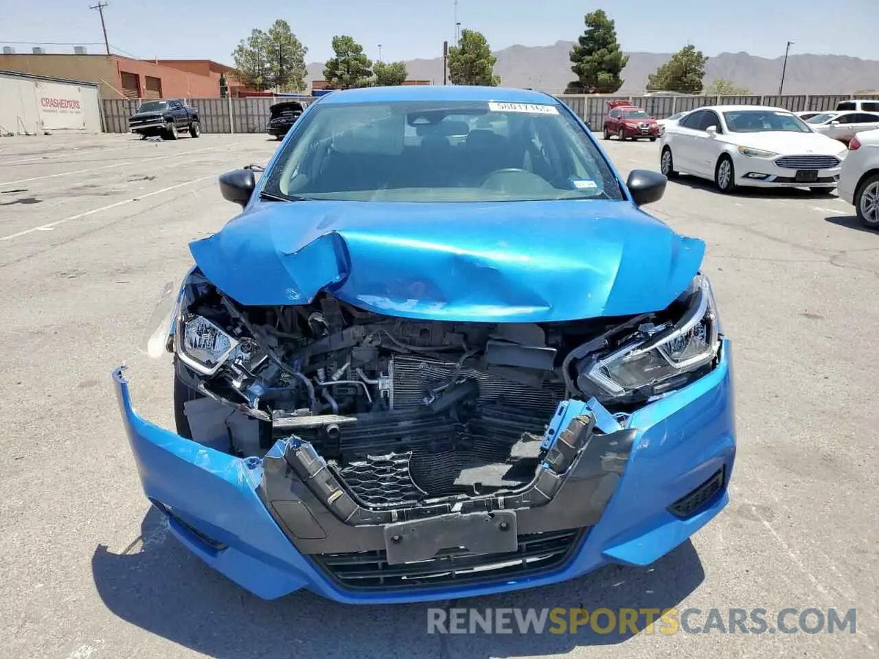5 Photograph of a damaged car 3N1CN8DV7NL833049 NISSAN VERSA 2022