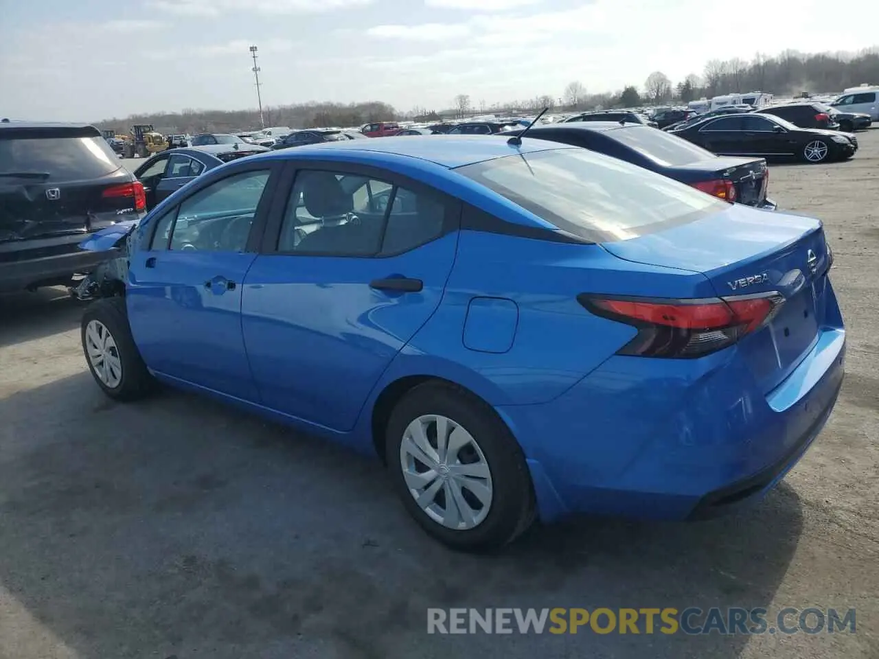 2 Photograph of a damaged car 3N1CN8DV7NL840325 NISSAN VERSA 2022