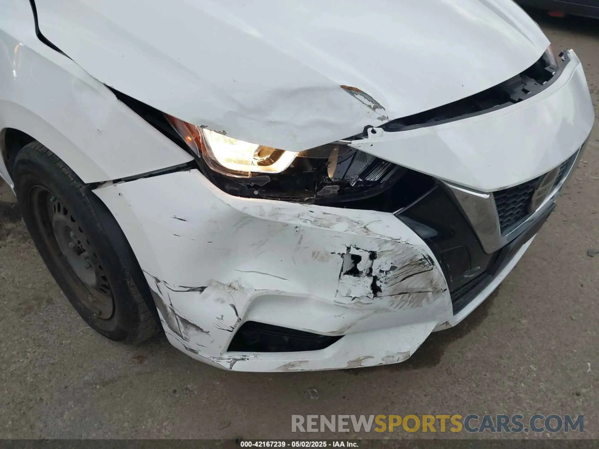 6 Photograph of a damaged car 3N1CN8DV7NL861725 NISSAN VERSA 2022