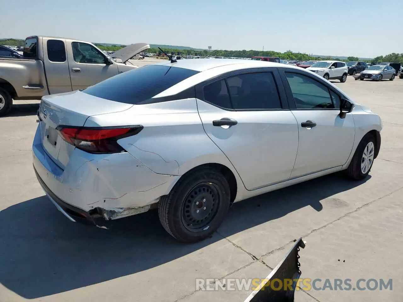 3 Photograph of a damaged car 3N1CN8DV8NL841550 NISSAN VERSA 2022