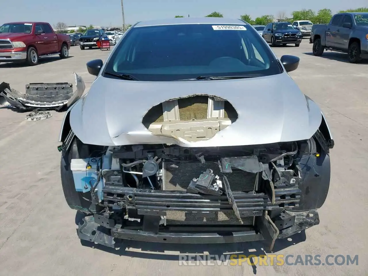 5 Photograph of a damaged car 3N1CN8DV8NL841550 NISSAN VERSA 2022