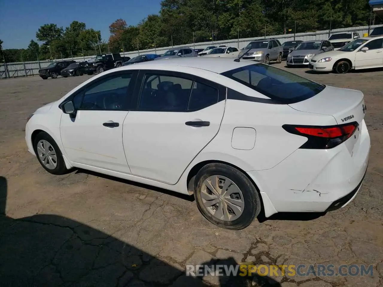 2 Photograph of a damaged car 3N1CN8DV9NL855960 NISSAN VERSA 2022