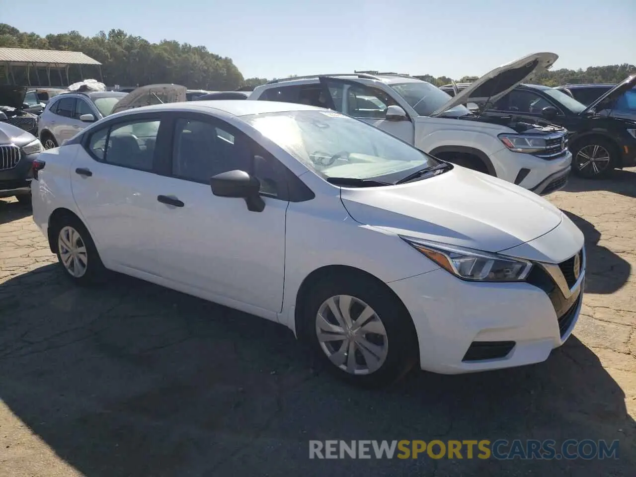 4 Photograph of a damaged car 3N1CN8DV9NL855960 NISSAN VERSA 2022
