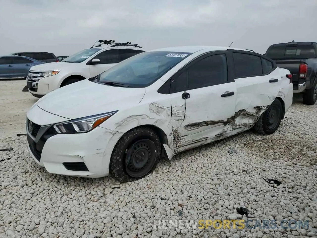 1 Photograph of a damaged car 3N1CN8DVXNL832476 NISSAN VERSA 2022