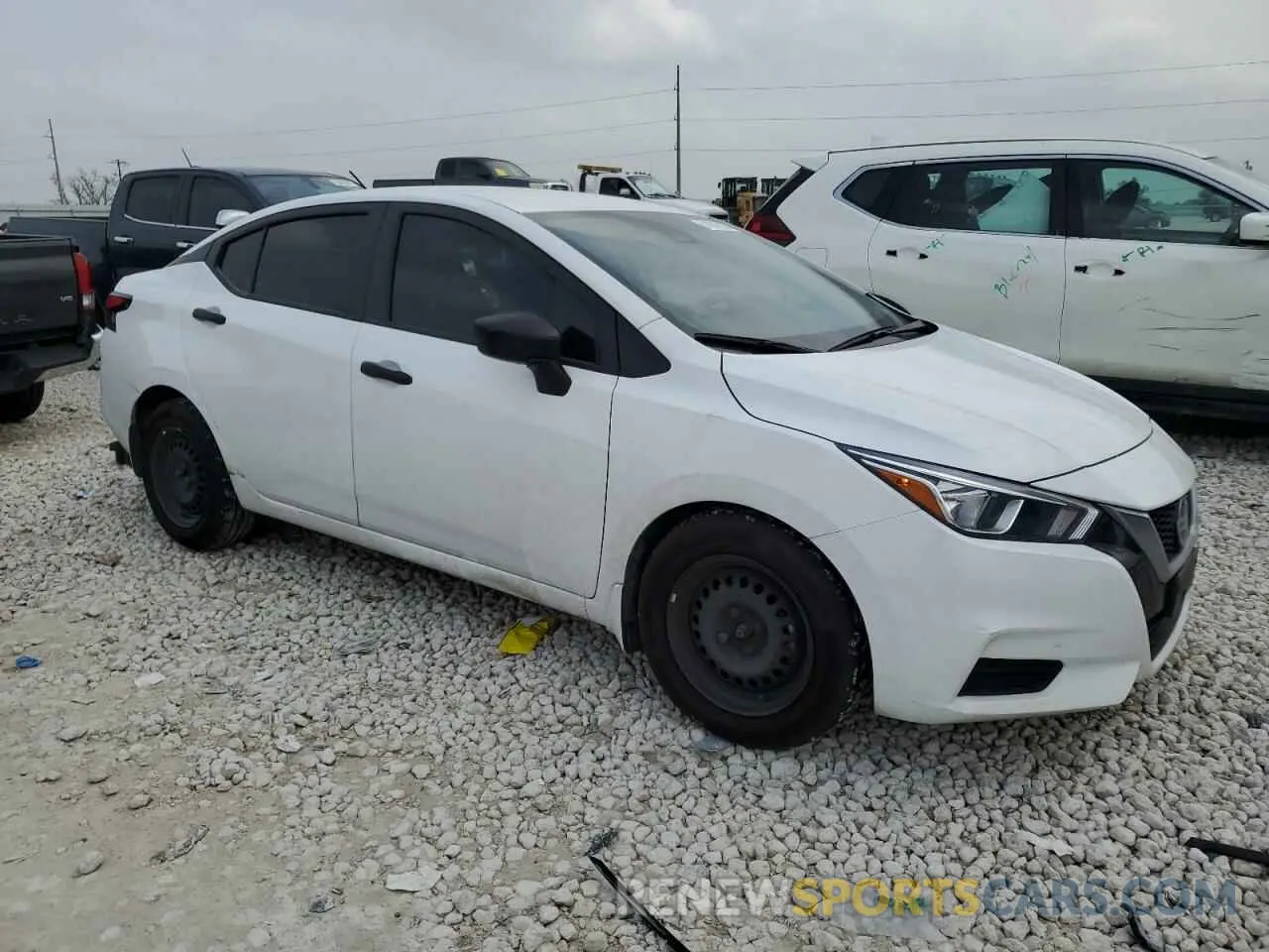 4 Photograph of a damaged car 3N1CN8DVXNL832476 NISSAN VERSA 2022