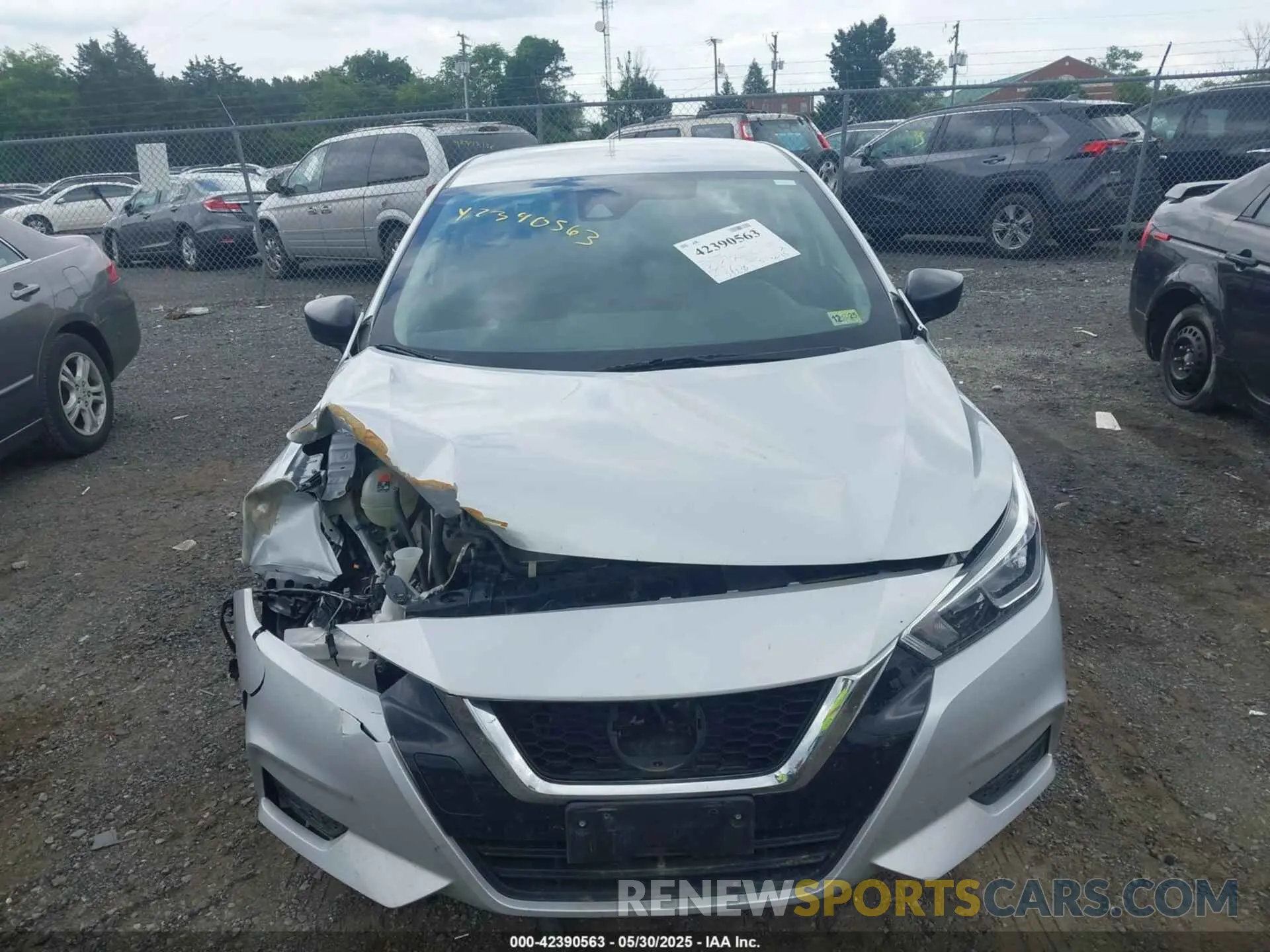 12 Photograph of a damaged car 3N1CN8DVXNL862190 NISSAN VERSA 2022