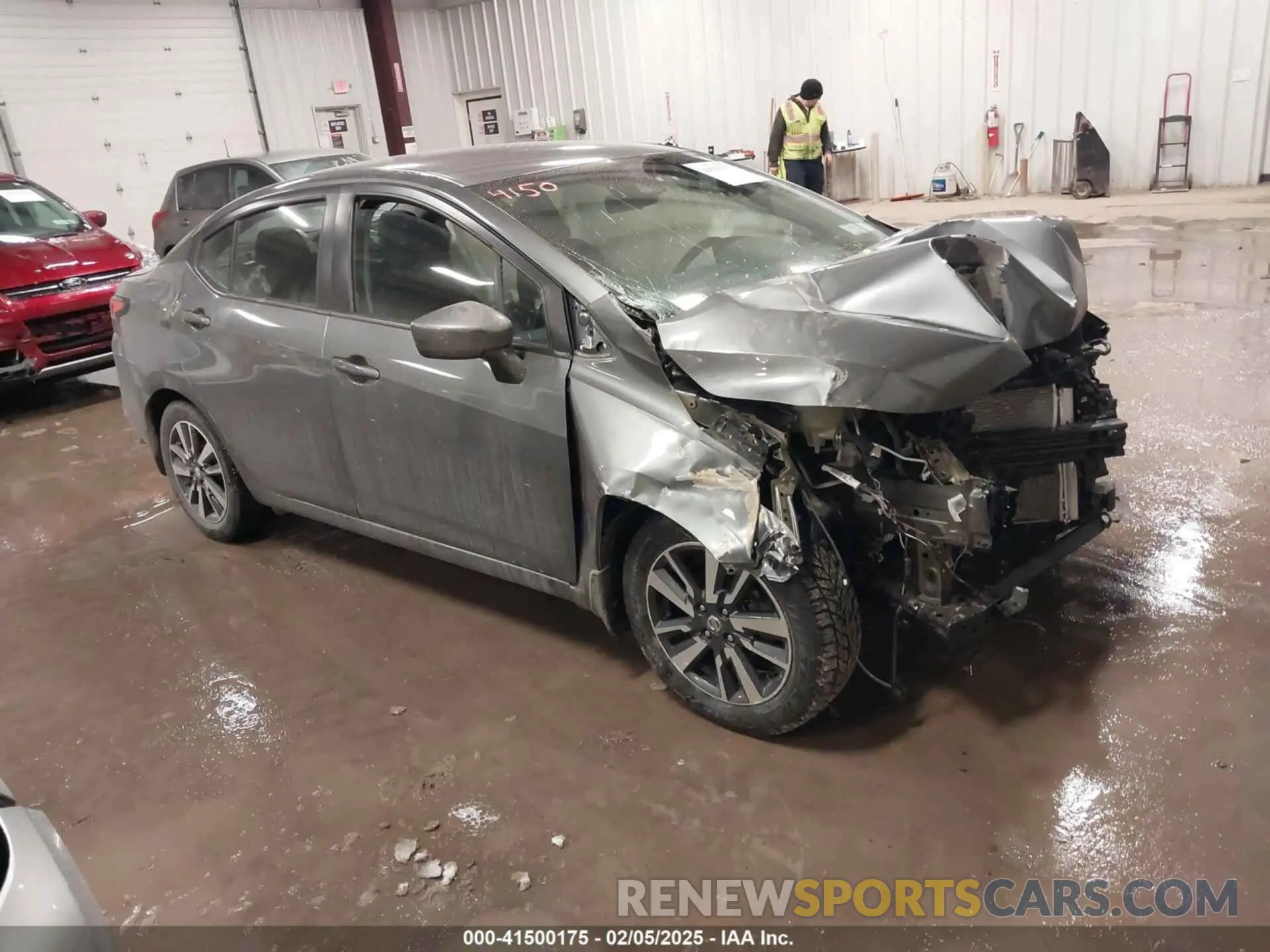 1 Photograph of a damaged car 3N1CN8EV0NL839905 NISSAN VERSA 2022