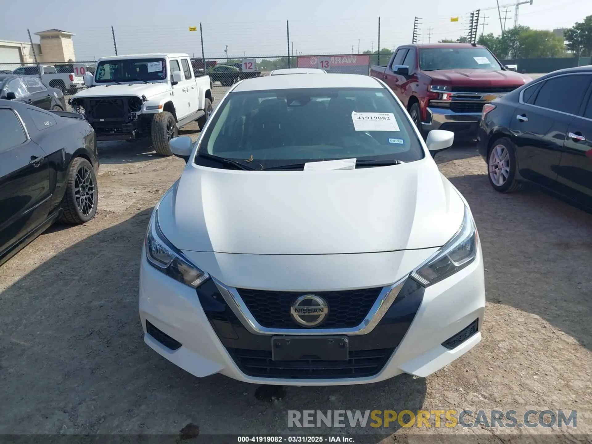 11 Photograph of a damaged car 3N1CN8EV1NL834132 NISSAN VERSA 2022