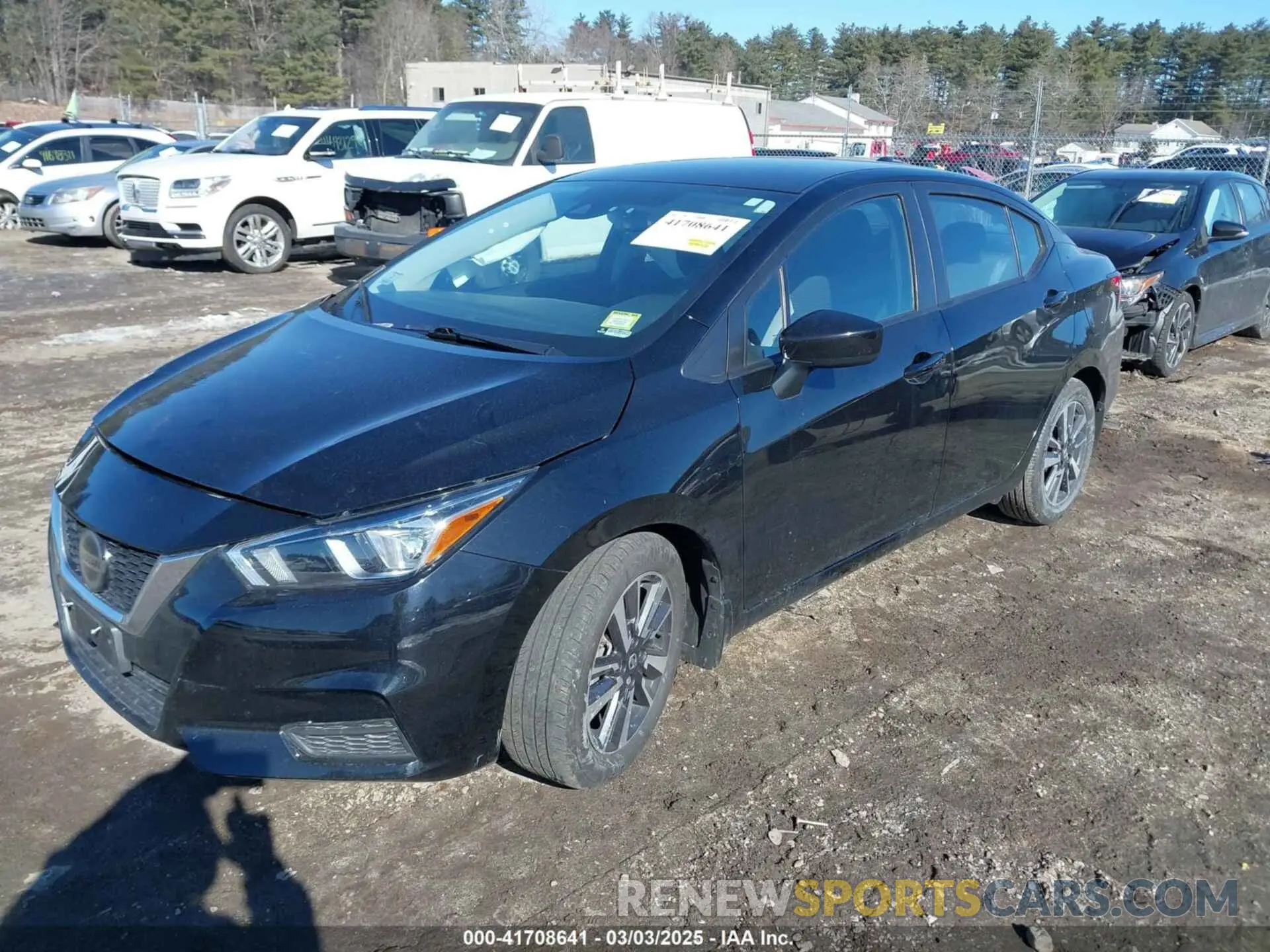 2 Photograph of a damaged car 3N1CN8EV6NL823045 NISSAN VERSA 2022