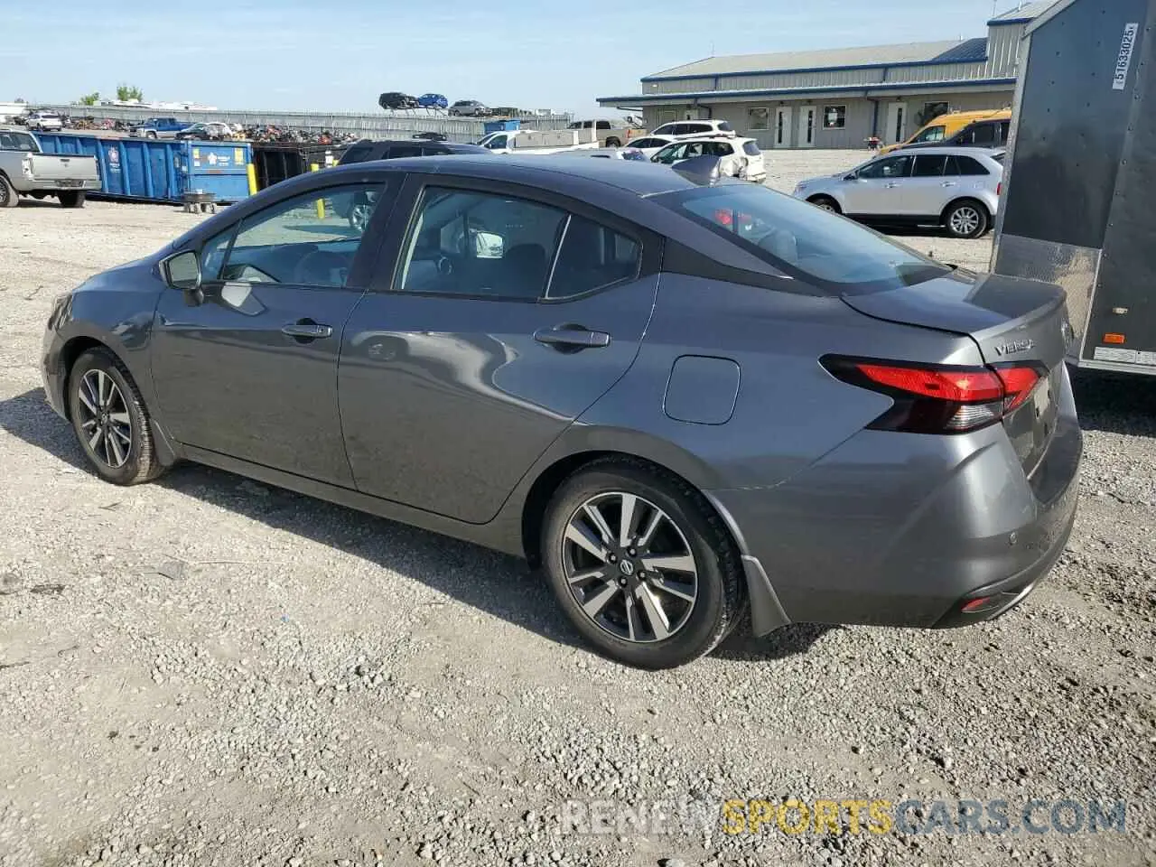 2 Photograph of a damaged car 3N1CN8EV6NL839813 NISSAN VERSA 2022