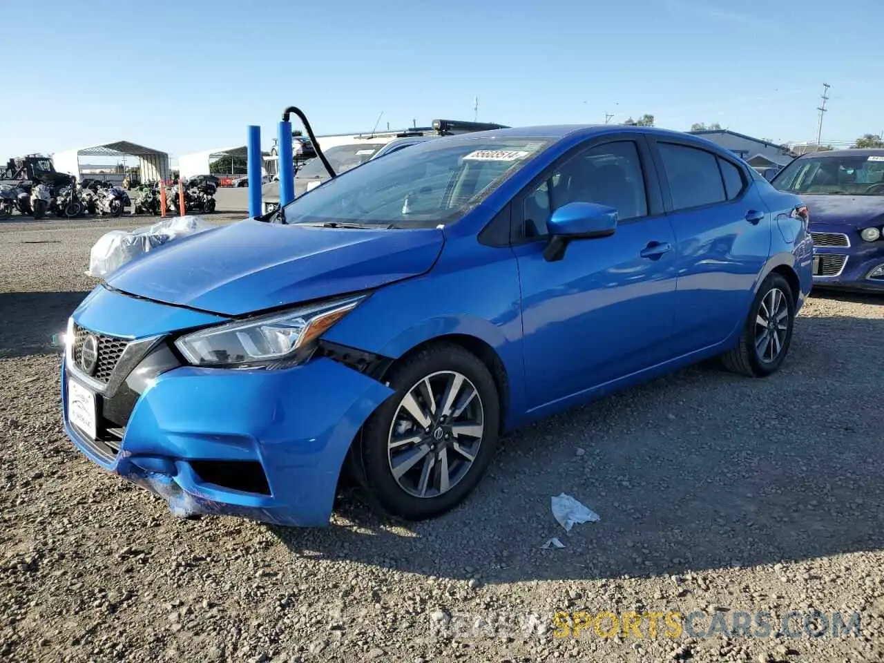 1 Photograph of a damaged car 3N1CN8EV7NL839335 NISSAN VERSA 2022