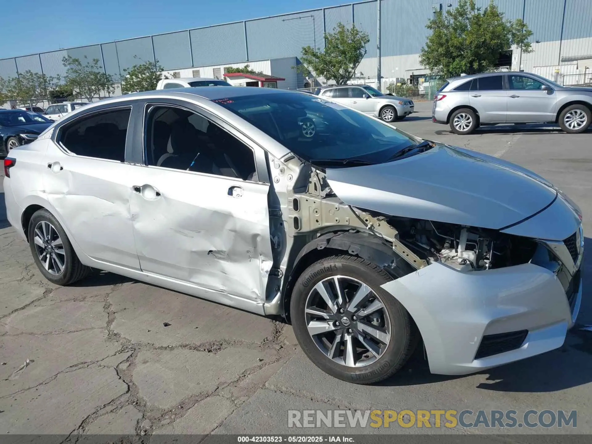 6 Photograph of a damaged car 3N1CN8EV7NL849623 NISSAN VERSA 2022