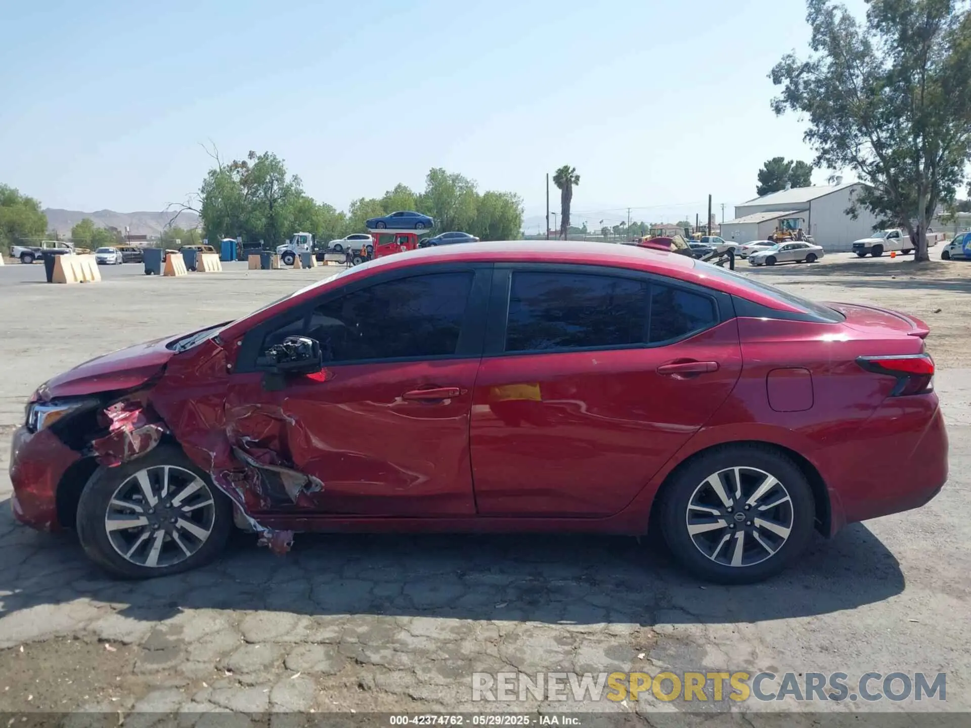 14 Photograph of a damaged car 3N1CN8EV8NL861988 NISSAN VERSA 2022