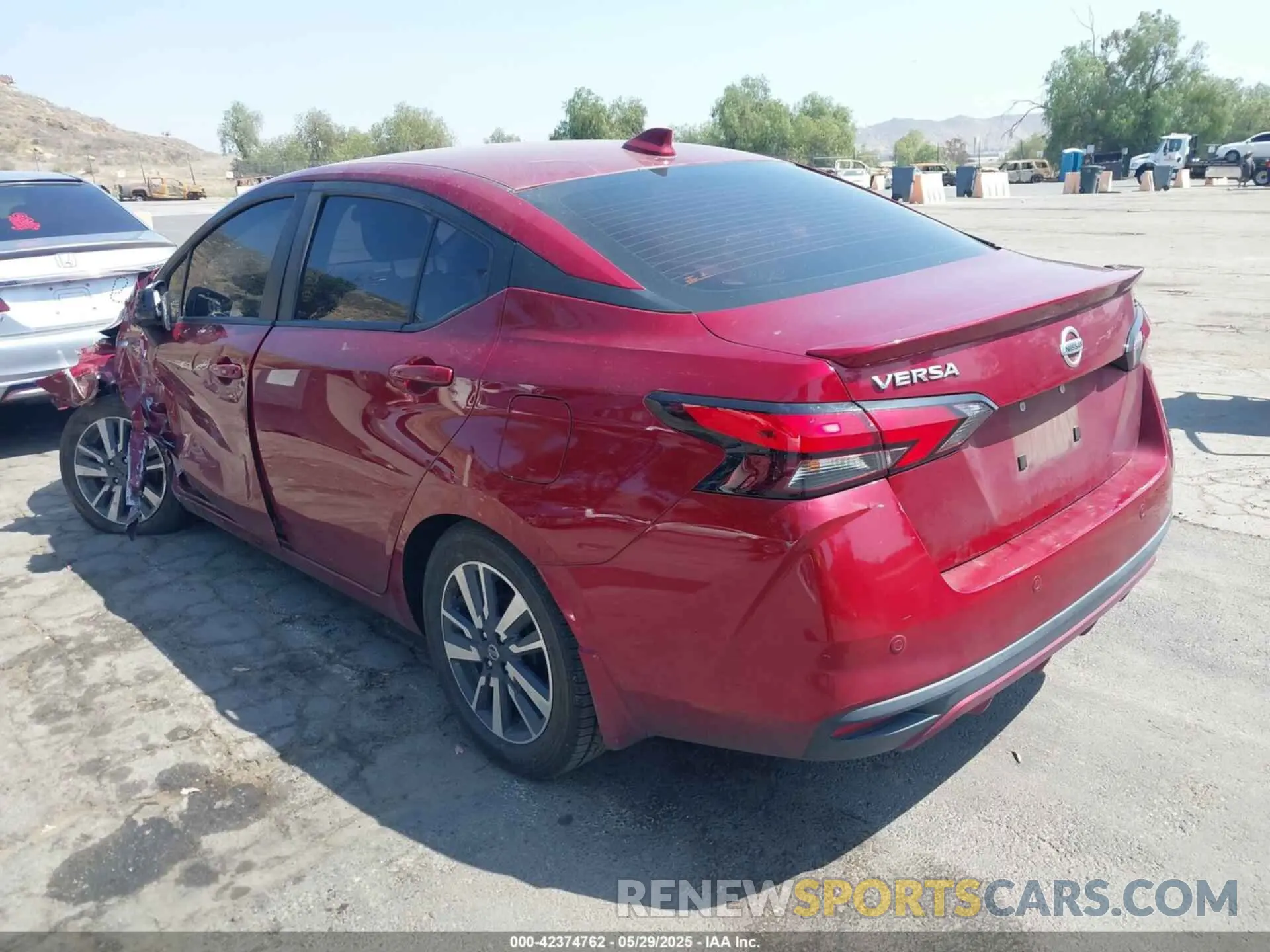 3 Photograph of a damaged car 3N1CN8EV8NL861988 NISSAN VERSA 2022