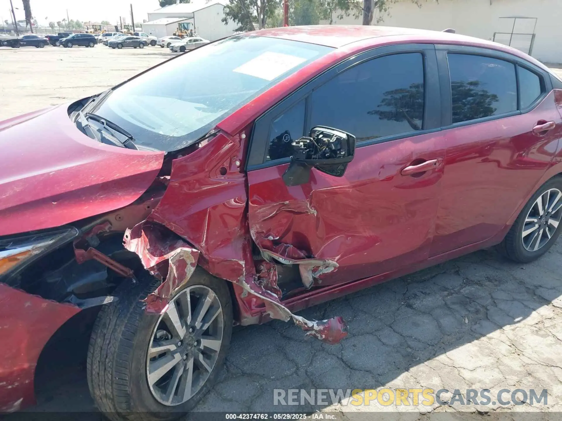 6 Photograph of a damaged car 3N1CN8EV8NL861988 NISSAN VERSA 2022