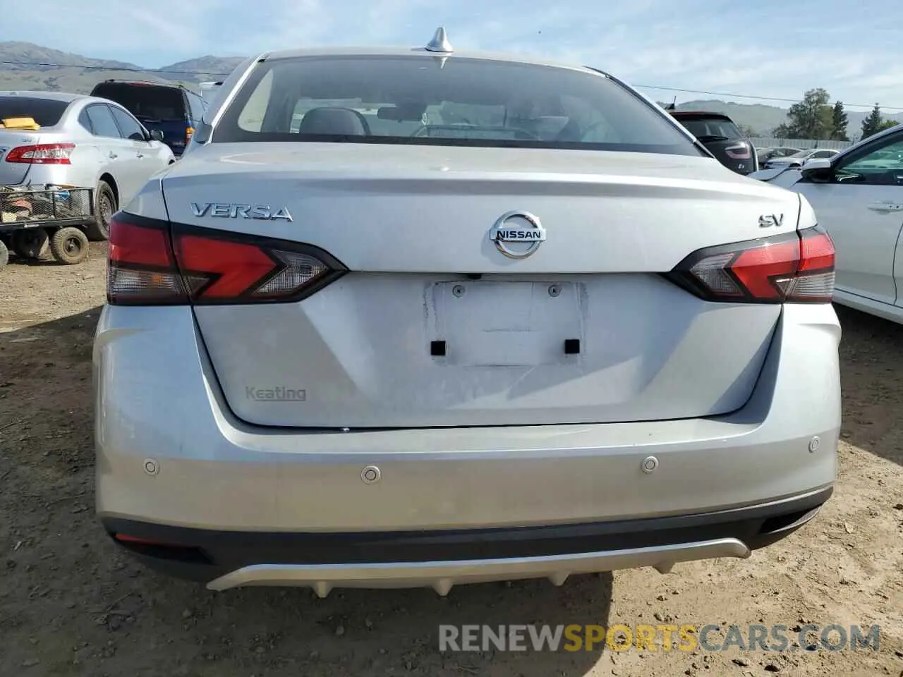 6 Photograph of a damaged car 3N1CN8EVXNL821041 NISSAN VERSA 2022