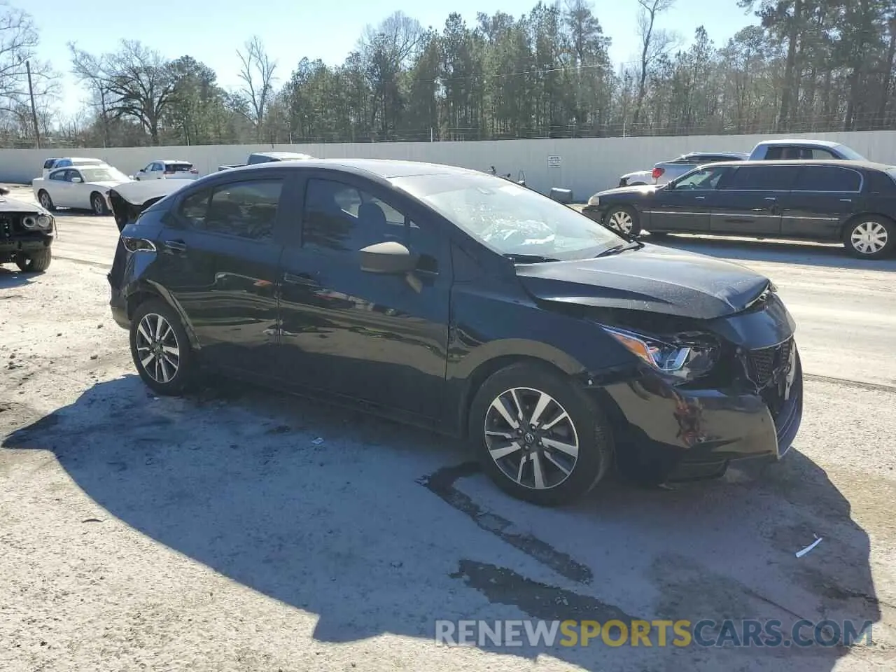 4 Photograph of a damaged car 3N1CN8EVXNL827020 NISSAN VERSA 2022