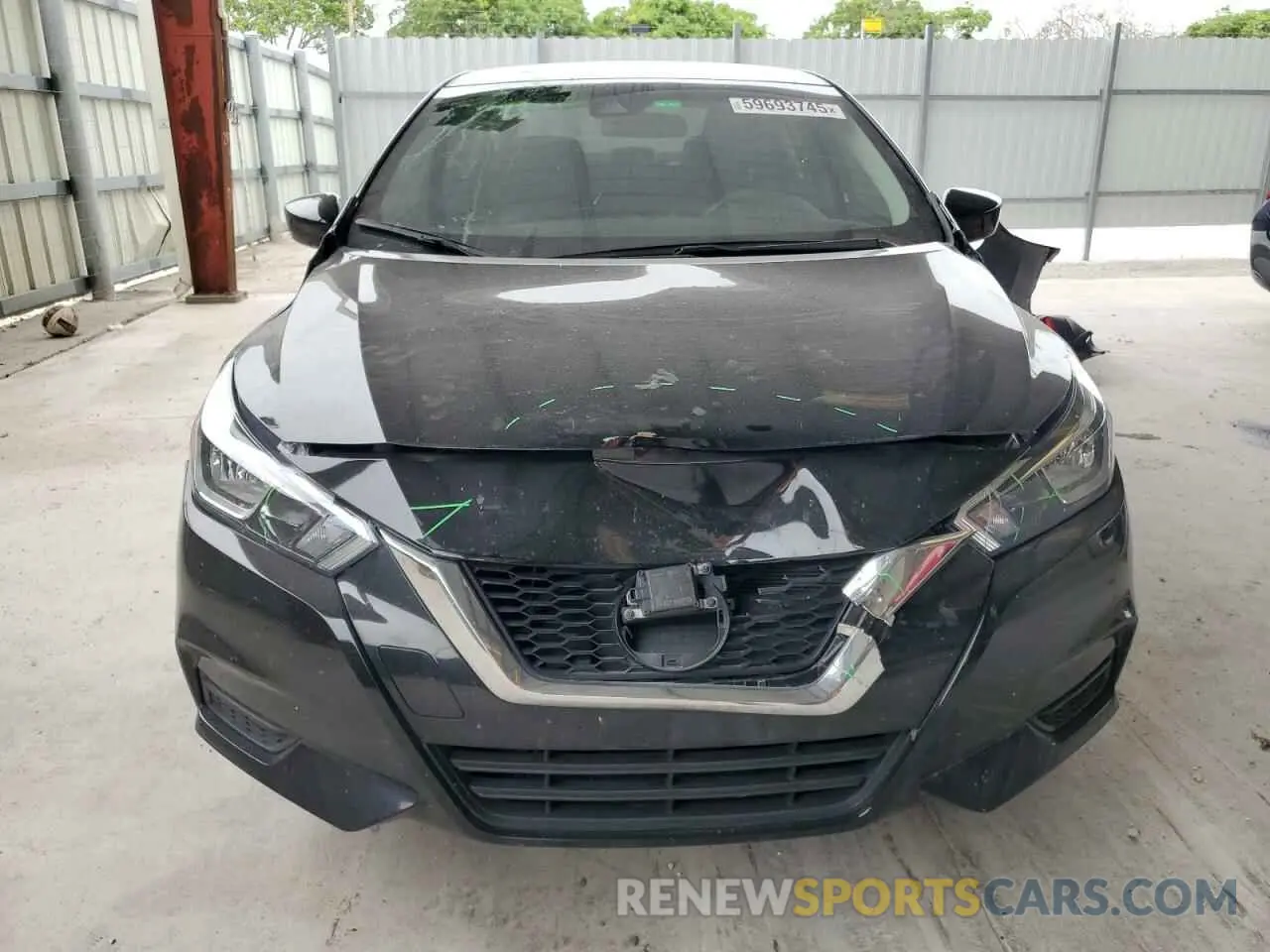 5 Photograph of a damaged car 3N1CN8EVXNL827454 NISSAN VERSA 2022