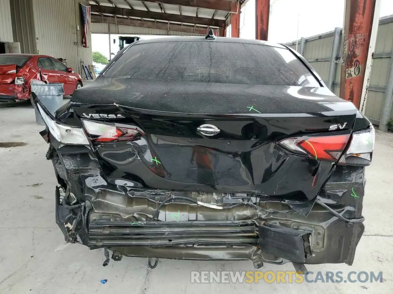 6 Photograph of a damaged car 3N1CN8EVXNL827454 NISSAN VERSA 2022