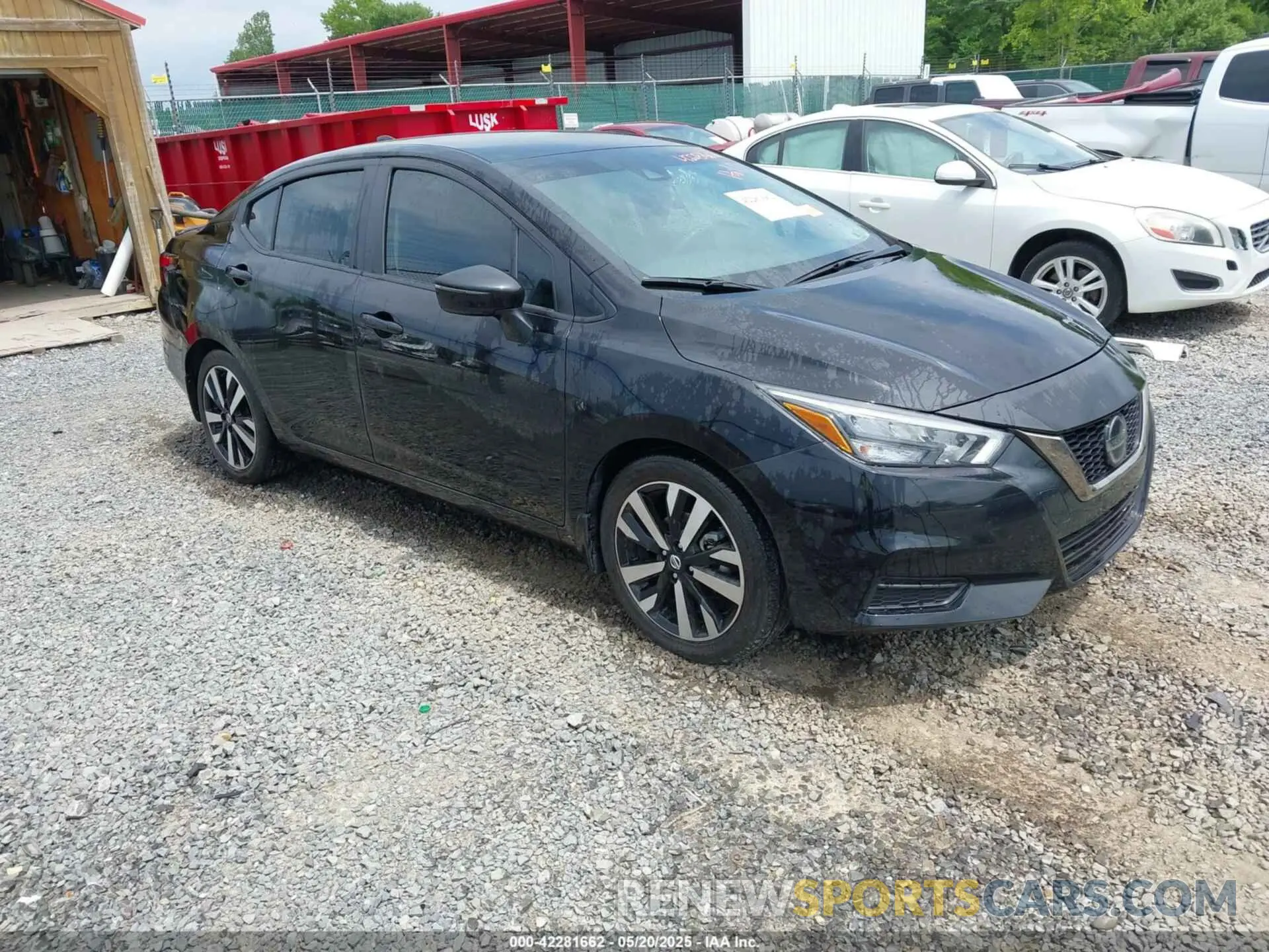 1 Photograph of a damaged car 3N1CN8FV0NL856427 NISSAN VERSA 2022