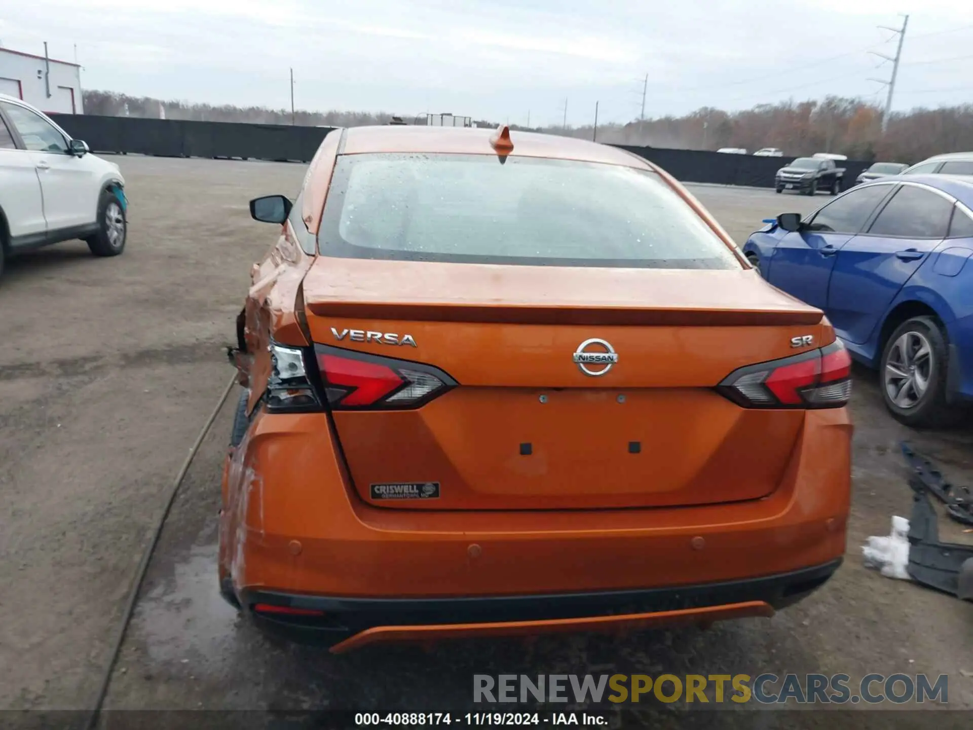 16 Photograph of a damaged car 3N1CN8FV1NL864763 NISSAN VERSA 2022