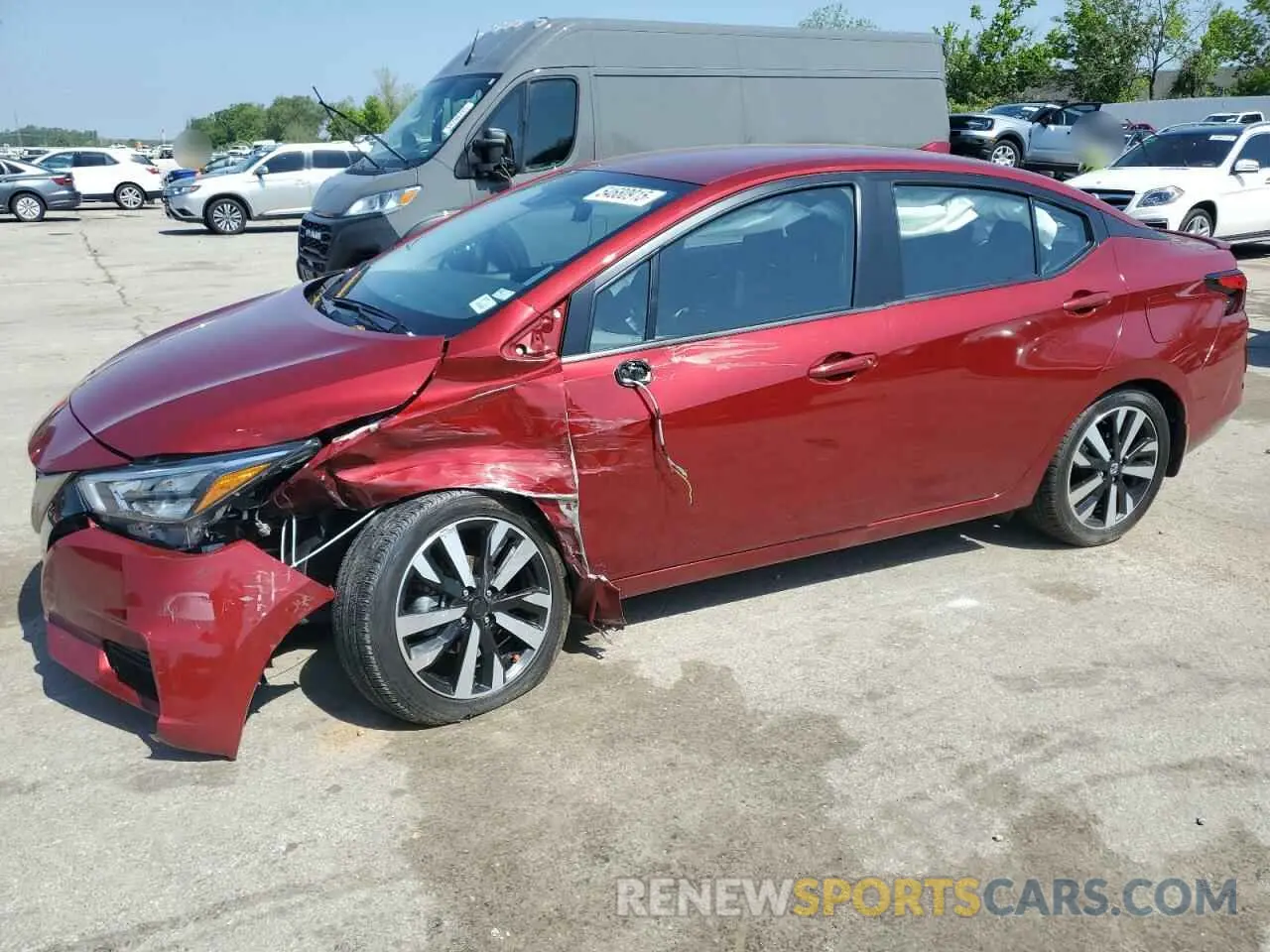 1 Photograph of a damaged car 3N1CN8FV1NL867503 NISSAN VERSA 2022