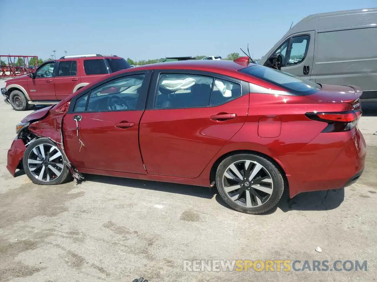 2 Photograph of a damaged car 3N1CN8FV1NL867503 NISSAN VERSA 2022