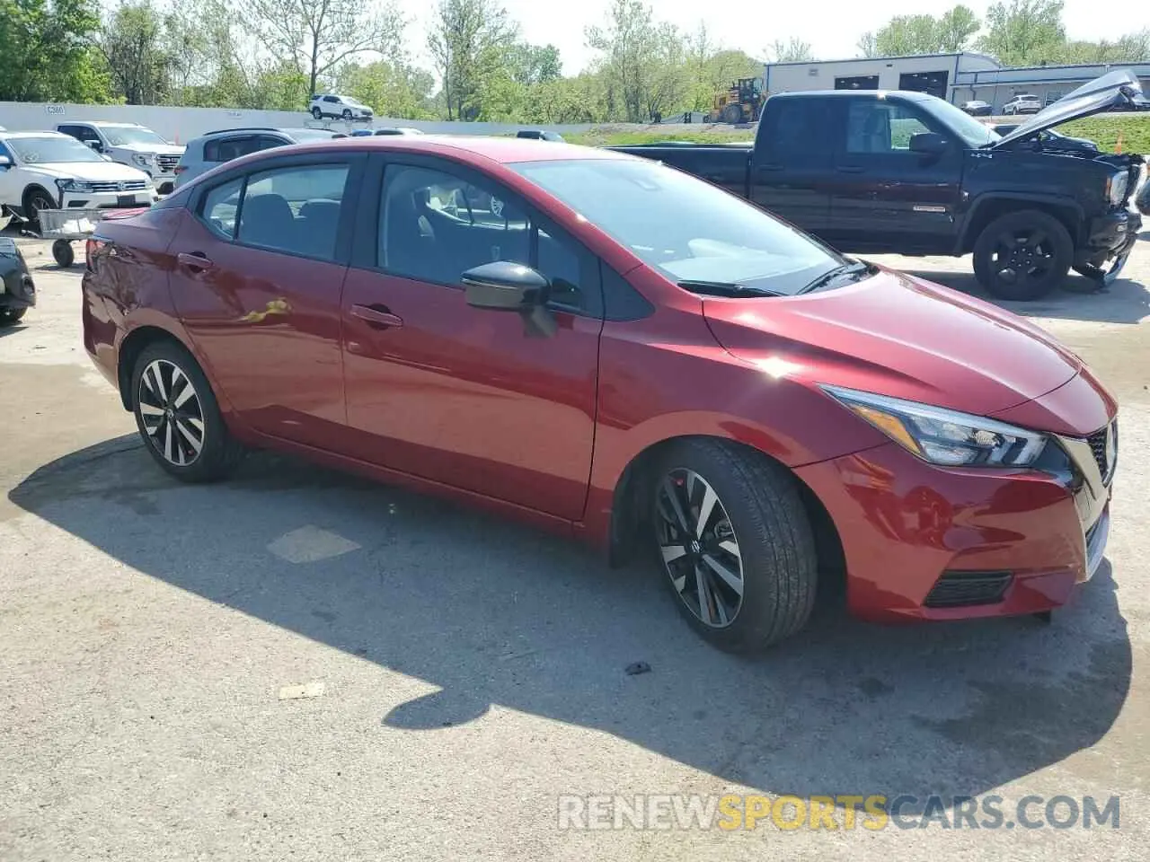 4 Photograph of a damaged car 3N1CN8FV1NL867503 NISSAN VERSA 2022