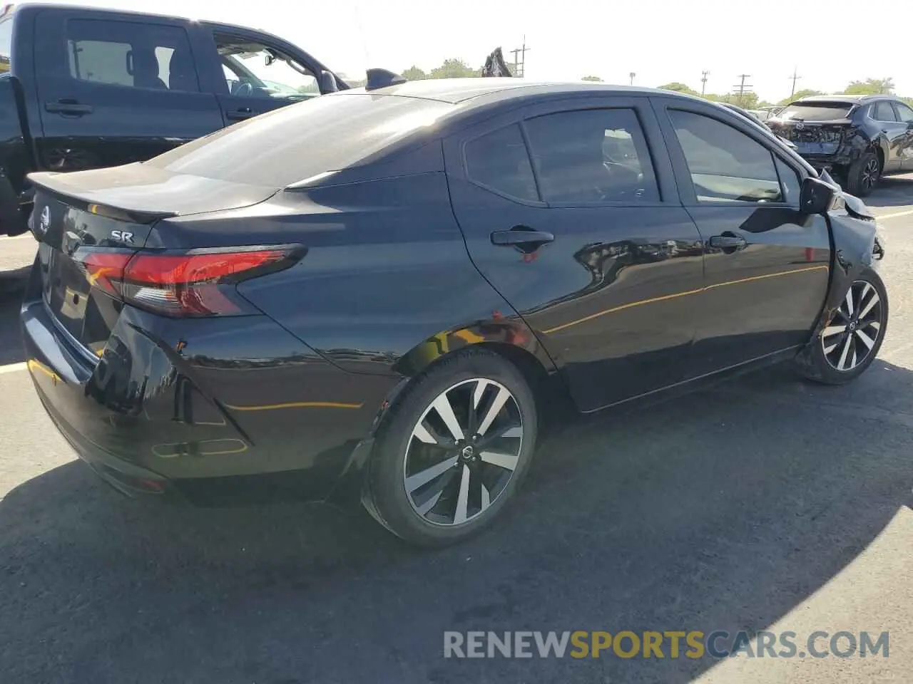 3 Photograph of a damaged car 3N1CN8FV4NL853871 NISSAN VERSA 2022