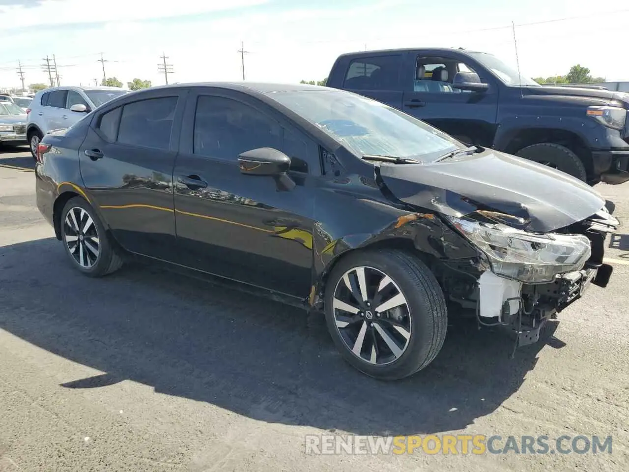 4 Photograph of a damaged car 3N1CN8FV4NL853871 NISSAN VERSA 2022