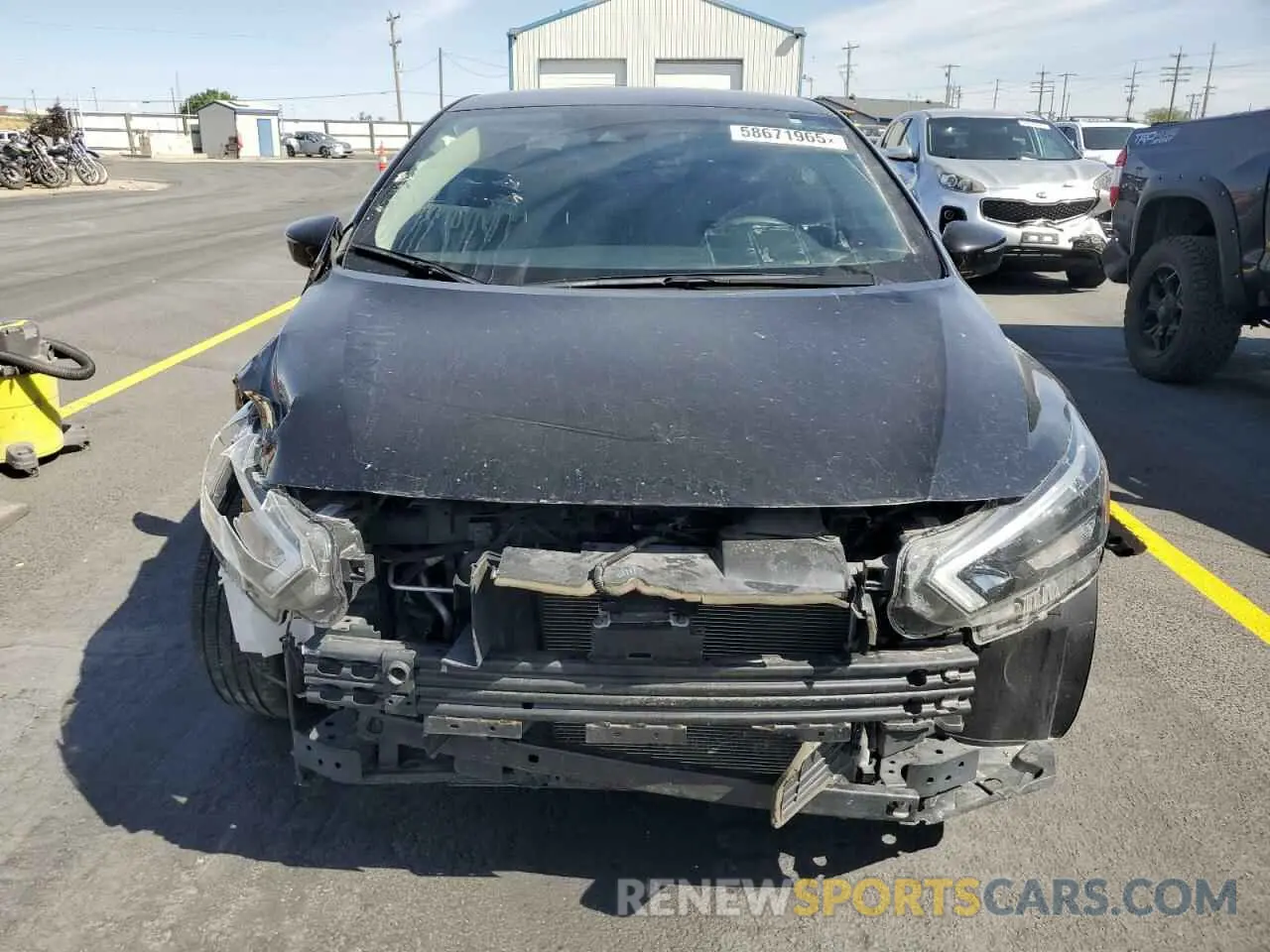 5 Photograph of a damaged car 3N1CN8FV4NL853871 NISSAN VERSA 2022