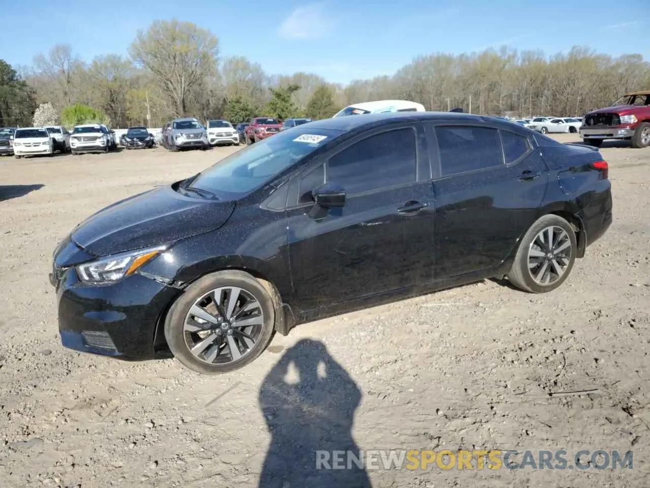 1 Photograph of a damaged car 3N1CN8FV6NL847151 NISSAN VERSA 2022