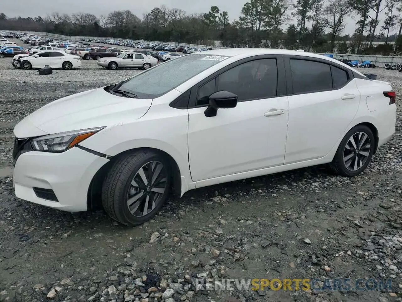 1 Photograph of a damaged car 3N1CN8FV6NL856173 NISSAN VERSA 2022