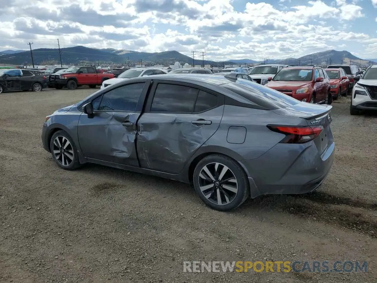 2 Photograph of a damaged car 3N1CN8FVXNL832202 NISSAN VERSA 2022