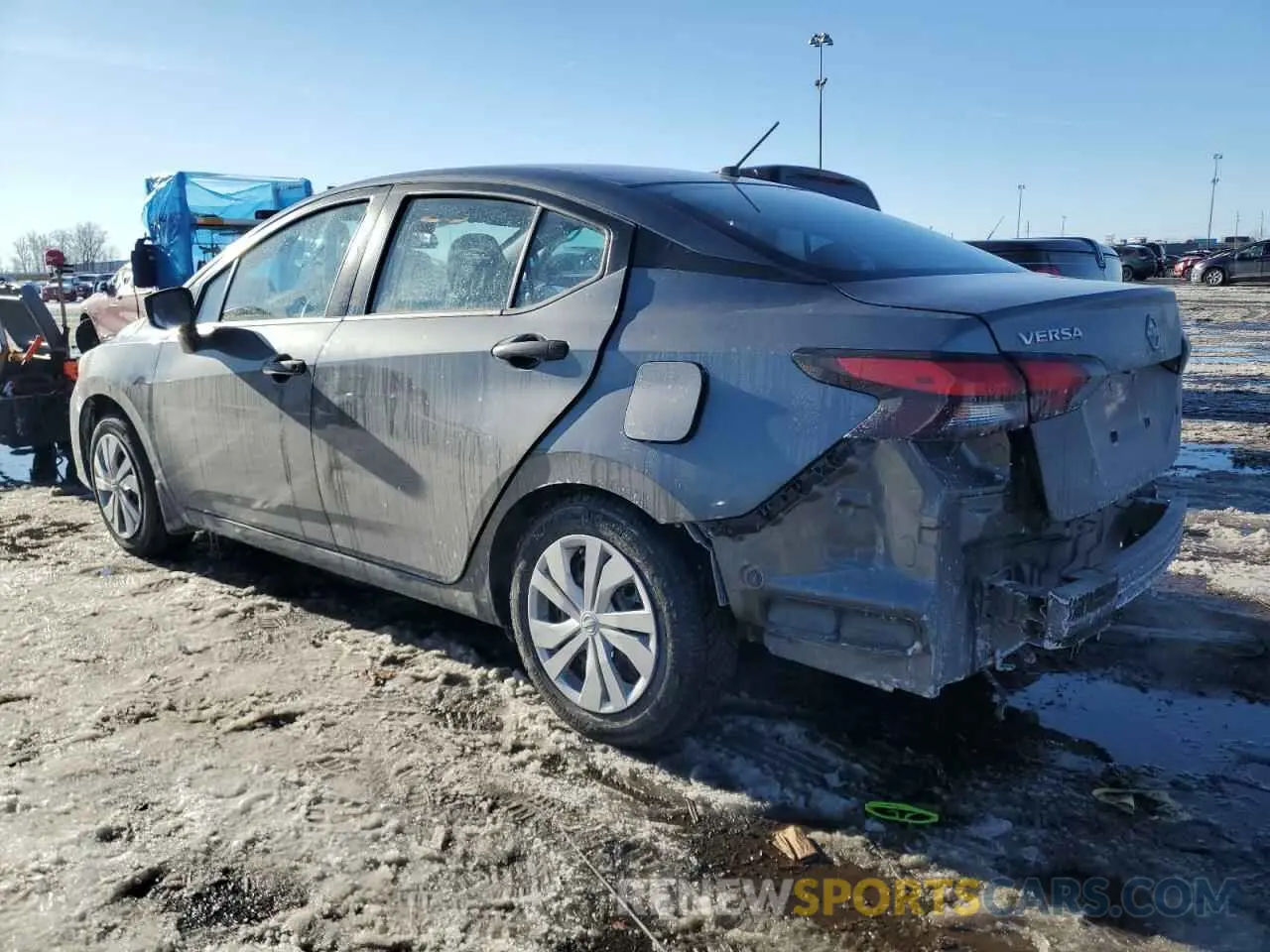 2 Photograph of a damaged car 3N1CN8BV1PL829536 NISSAN VERSA 2023