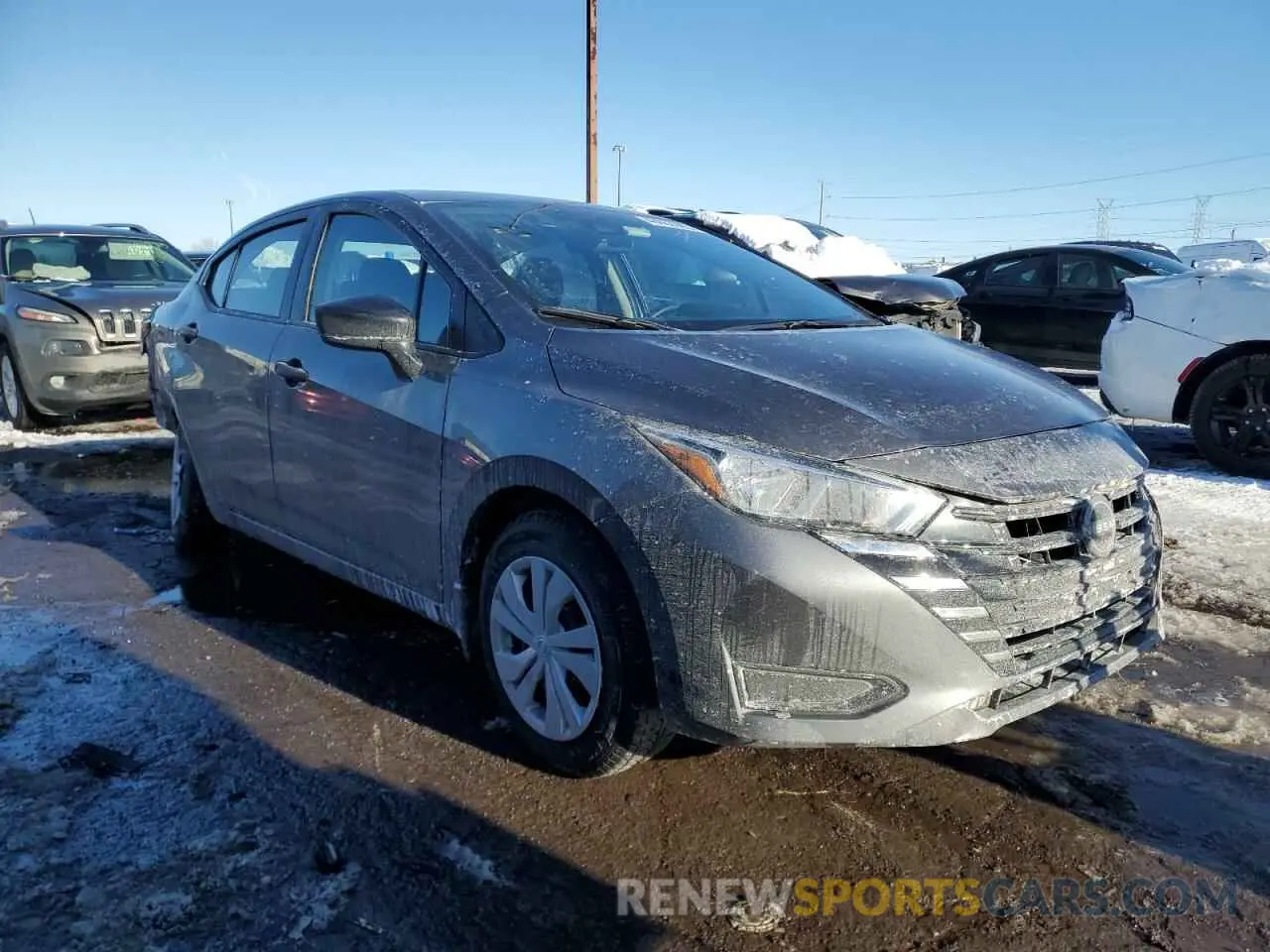 4 Photograph of a damaged car 3N1CN8BV1PL829536 NISSAN VERSA 2023