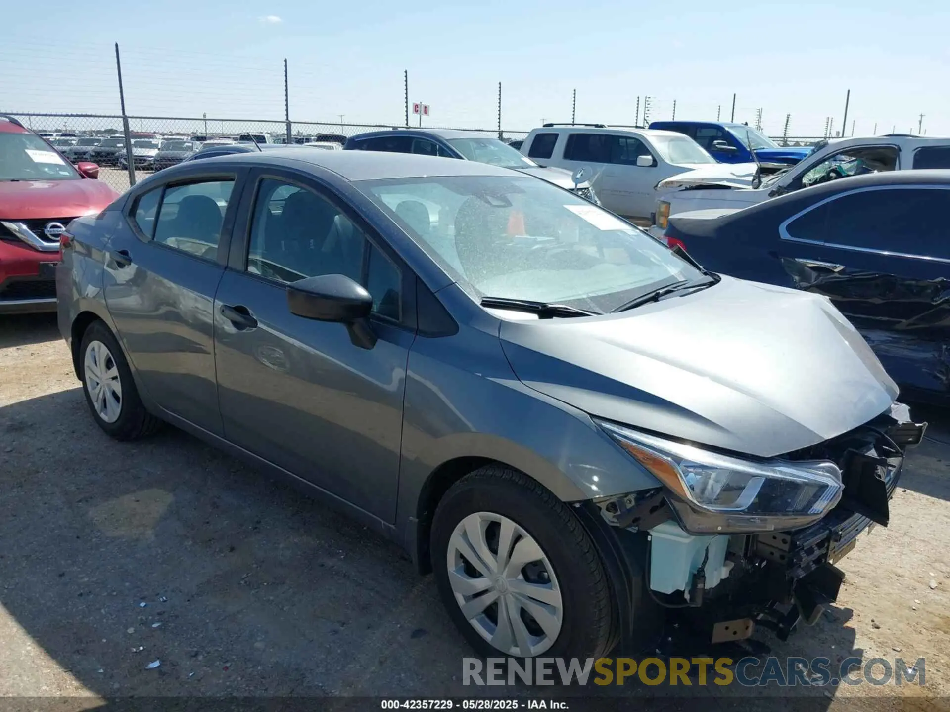 1 Photograph of a damaged car 3N1CN8BV3PL856477 NISSAN VERSA 2023