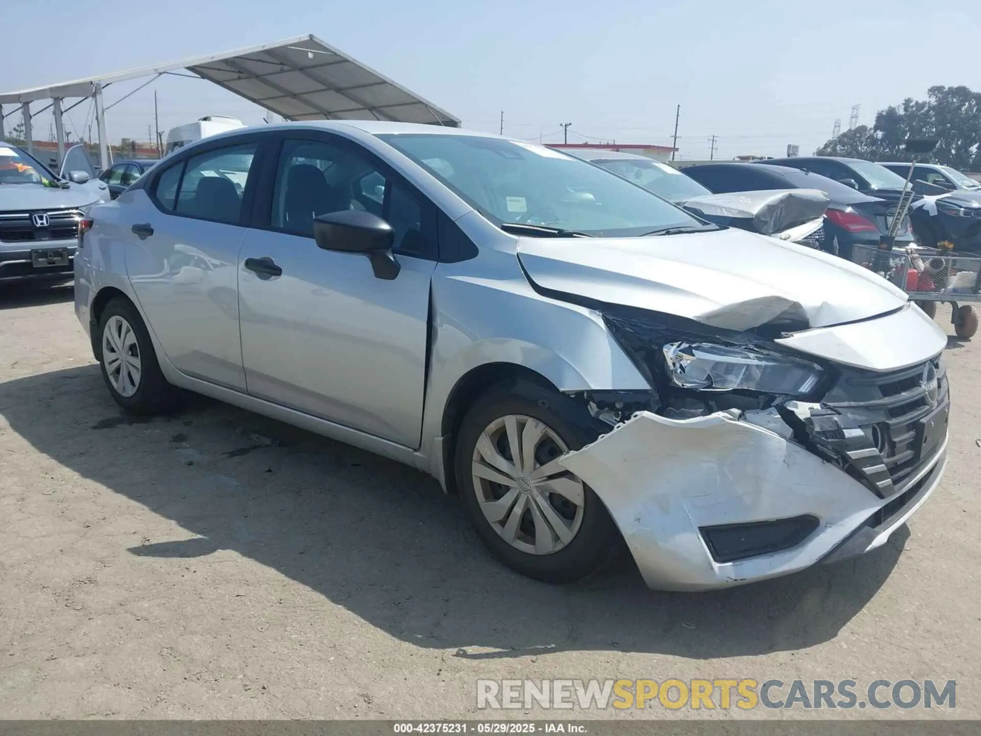 1 Photograph of a damaged car 3N1CN8BV7PL871466 NISSAN VERSA 2023