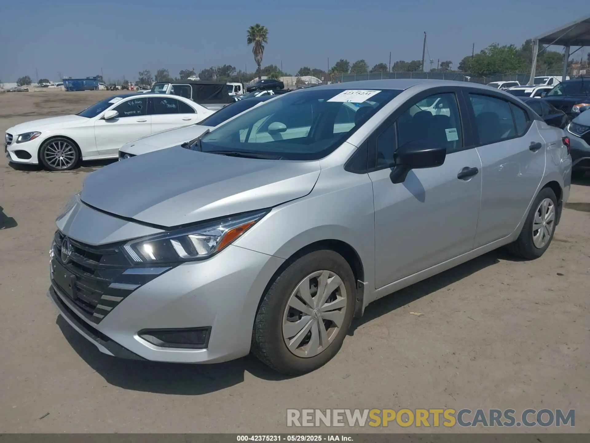 2 Photograph of a damaged car 3N1CN8BV7PL871466 NISSAN VERSA 2023