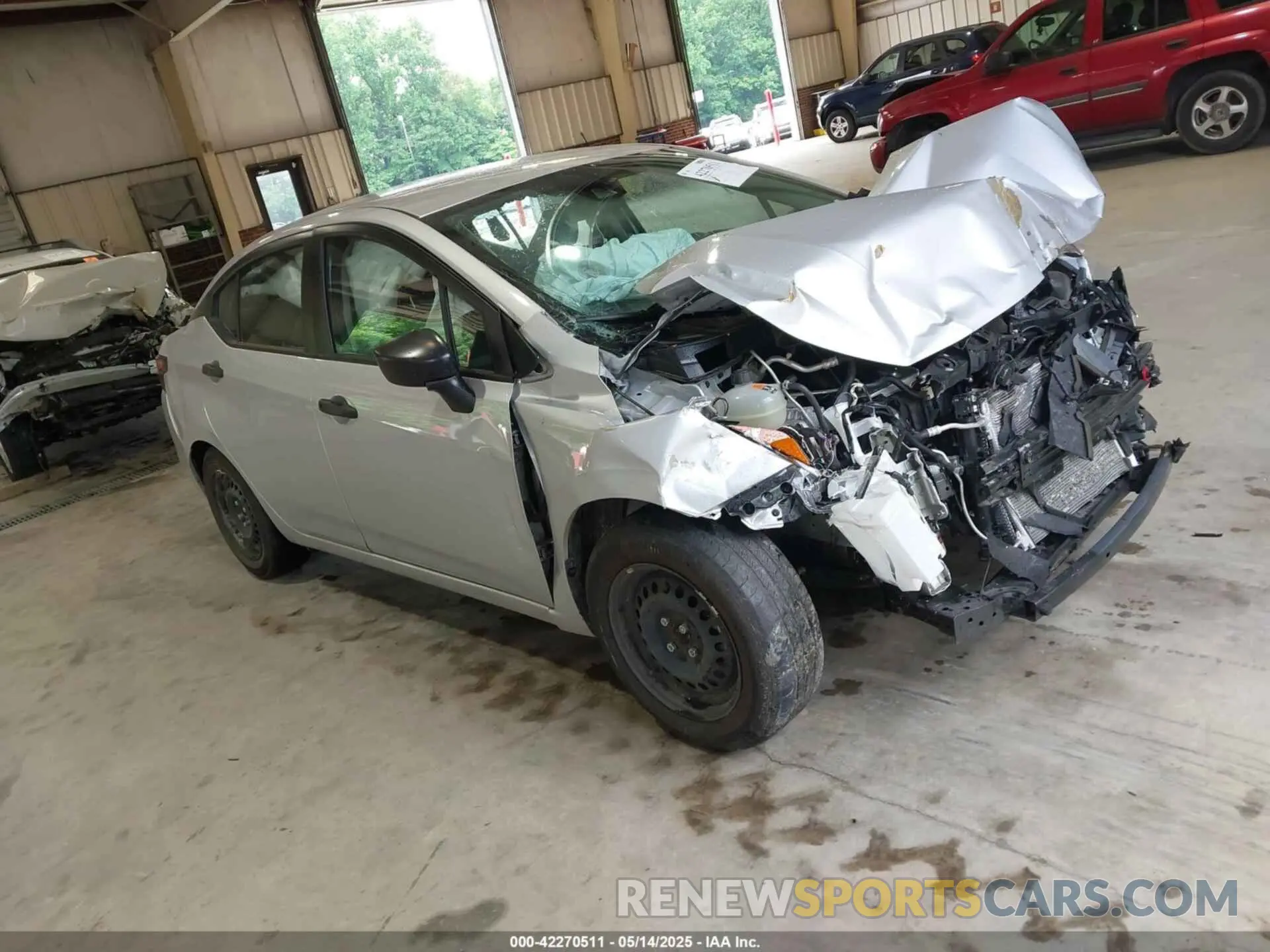 1 Photograph of a damaged car 3N1CN8DV0PL830304 NISSAN VERSA 2023