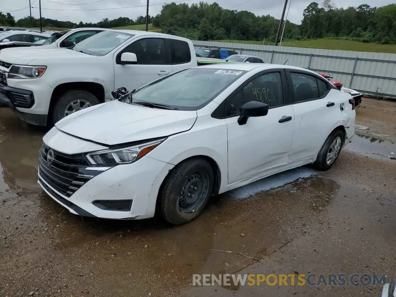 1 Photograph of a damaged car 3N1CN8DV1PL829498 NISSAN VERSA 2023