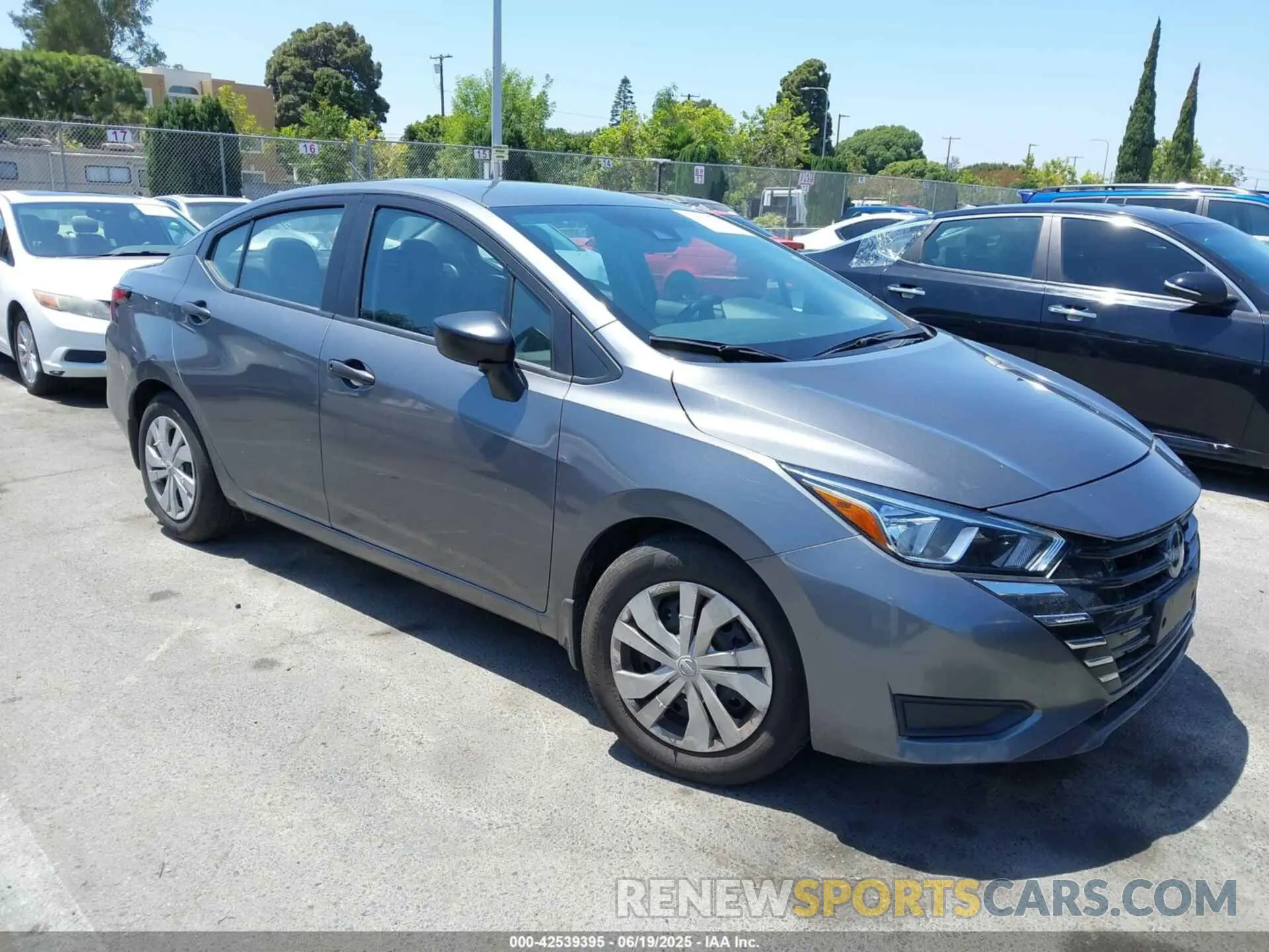 1 Photograph of a damaged car 3N1CN8DV1PL856457 NISSAN VERSA 2023