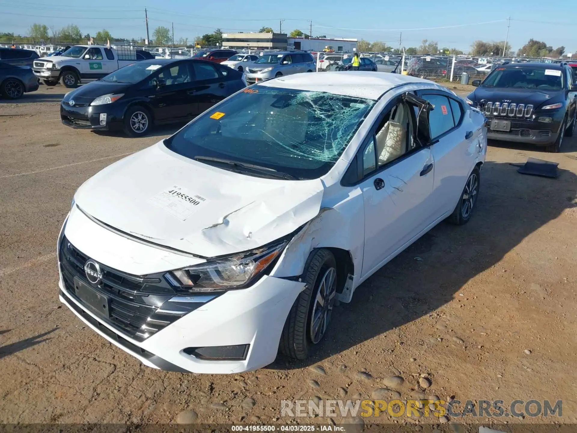 13 Photograph of a damaged car 3N1CN8DV2PL820406 NISSAN VERSA 2023